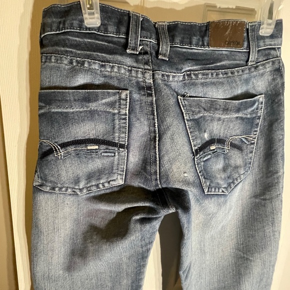 Carbon 28x32 Relaxed Fit Distressed men’s denim jeans Y2K - Picture 7 of 13